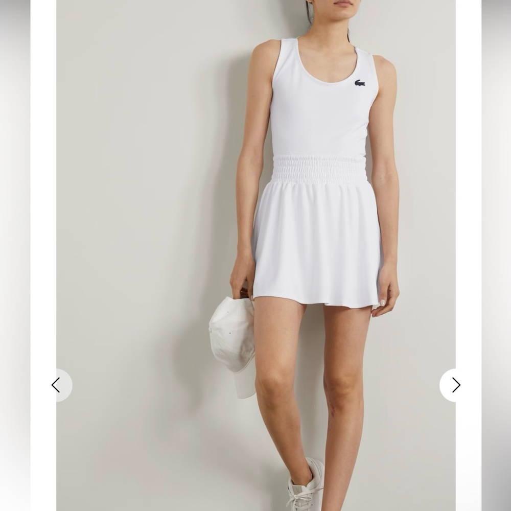 Lacoste Sport White tennis dress